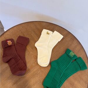 🎄 Cozy Christmas Socks Set | Gingerbread, Lucky, Reindeer | Gift Boxed